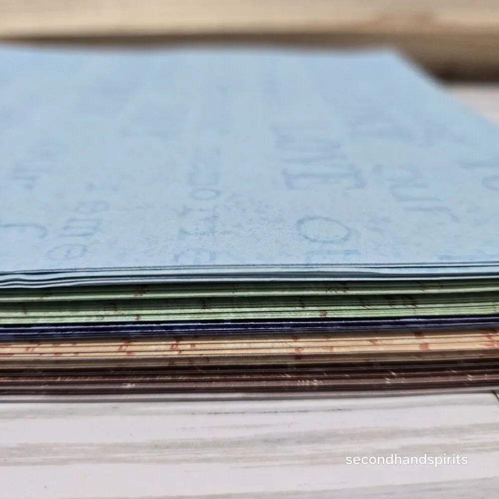 Family Scrapbook Paper 6 X 6 - approx 130 pc Scrapbooking,Card Making, Journals